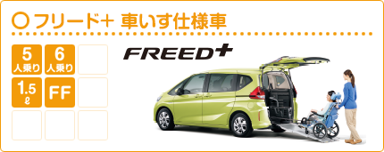 Honda Cars 富山 福祉車両ラインナップ Honda Cars 富山 福祉車両ラインナップ